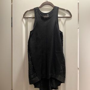 Sachin & Babi Black top with Sequins